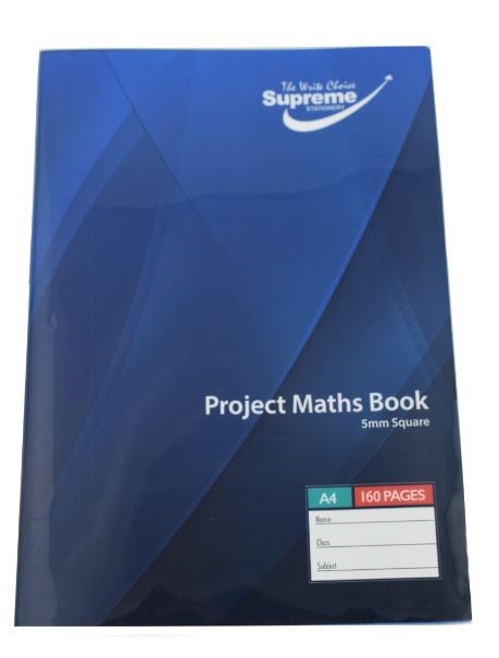 Project Maths A4 Copy PP 160Pg Supreme