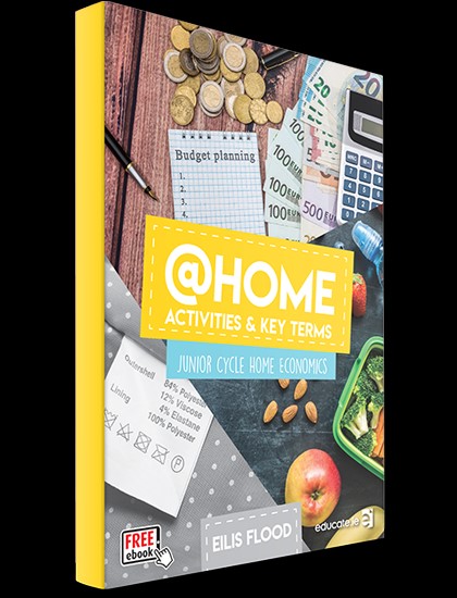 (OLD EDITITON )@Home Activities/Key Words Book JC Home Economics - (USED)