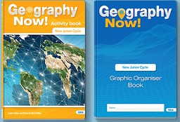 * Geography Now! (Activity and Graphic Organiser Book) (2 books) - (USED)