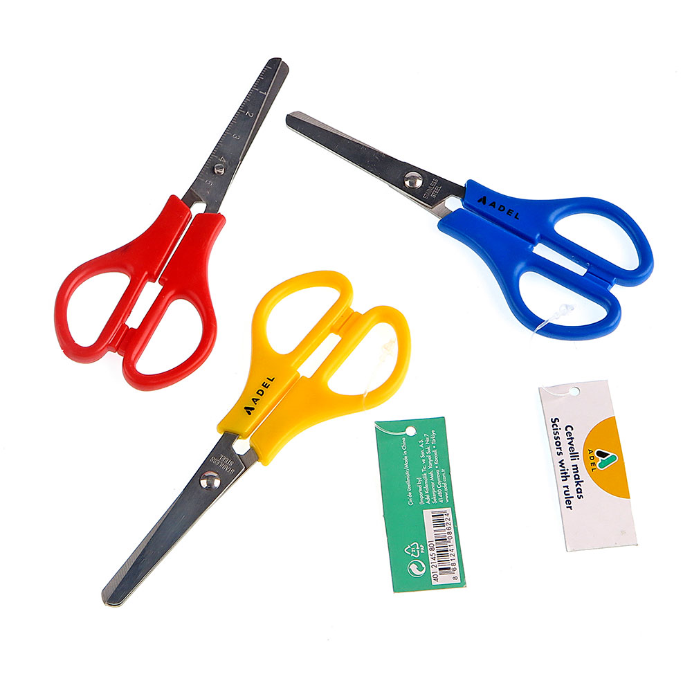 Scissors with Ruler ADEL