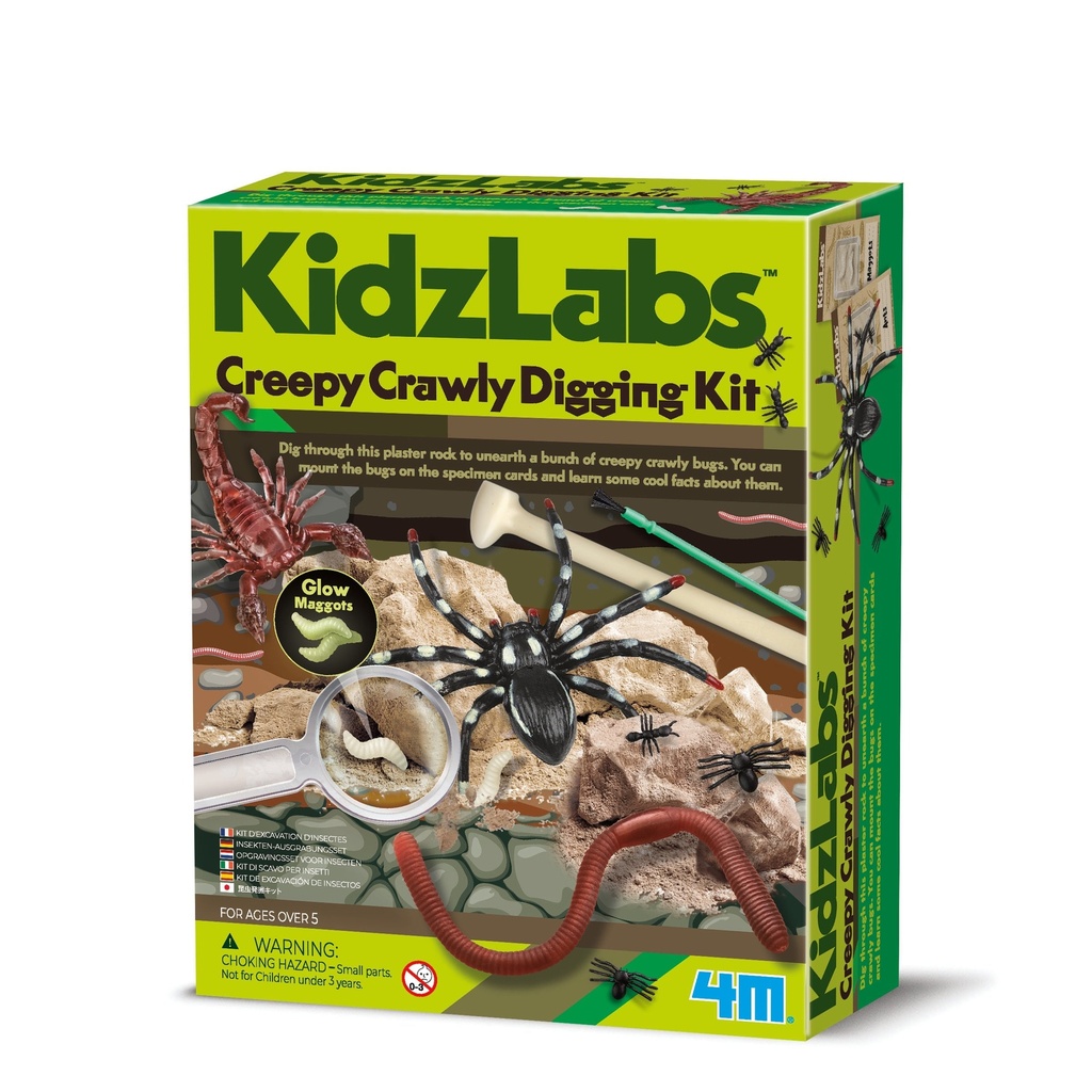 KidzLabs - Creepy Crawly Digging Kit