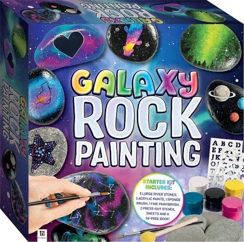 Gift Box Pain Your Own Galaxy Rocks