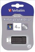 USB 4gb Verbatim Pinstripe