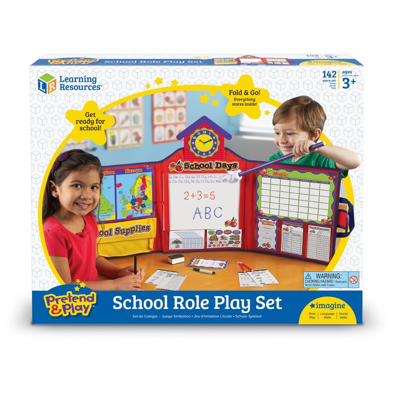 School Set Pretend and Play Learning Resources