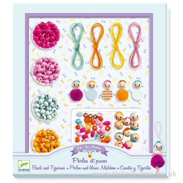 Beads and Figurines Jewellery Kit Djeco