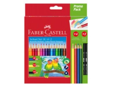Colouring Pencils School Set
