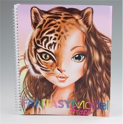 Create your Fantasy Face Colouring Book