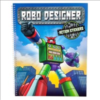 Robo Designer Colouring Book