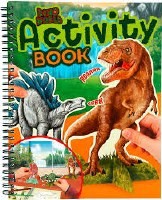 Dino World Colouring and Sticker Book