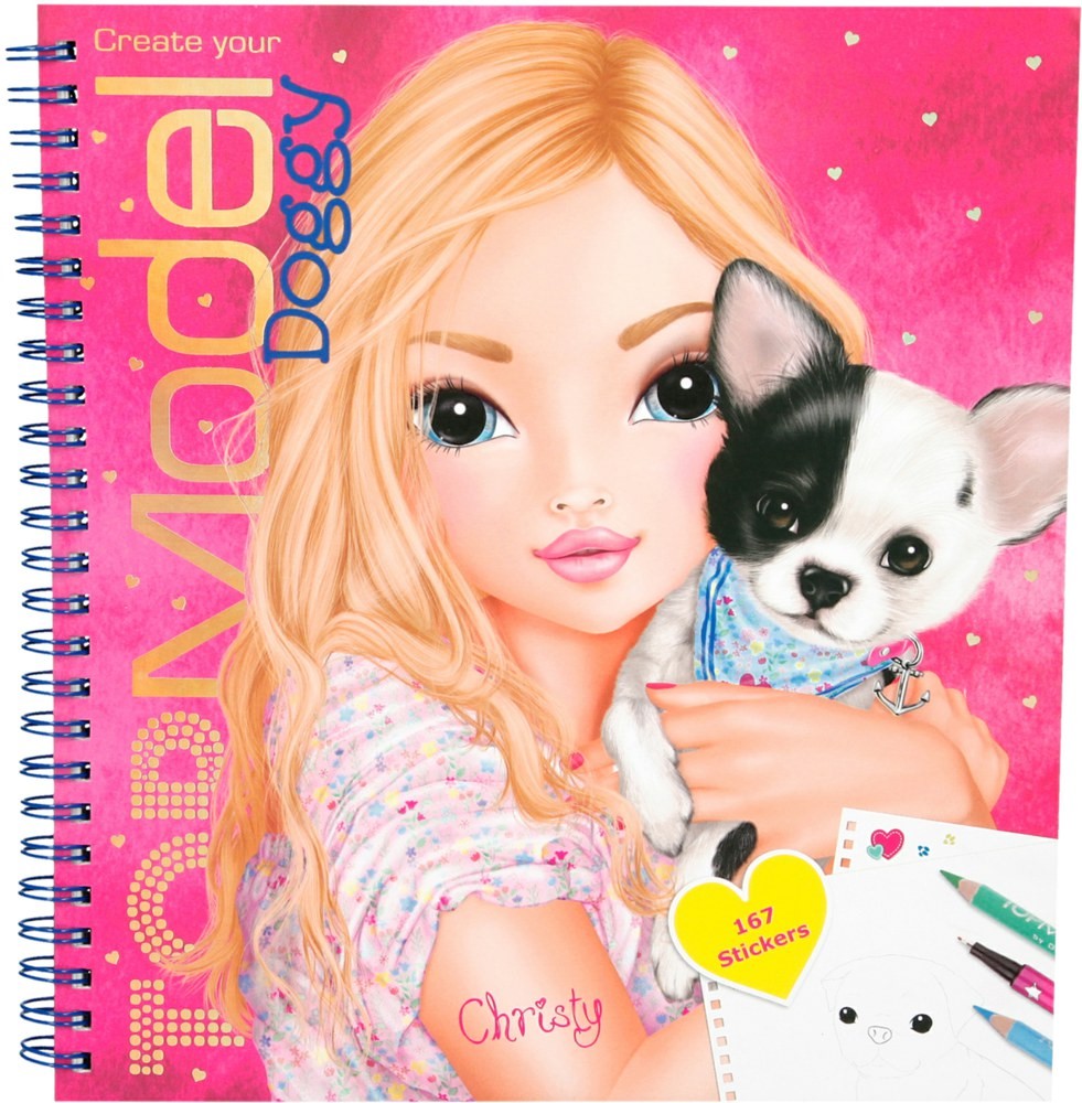 Create your Doggy Colouring Book (Top Model)