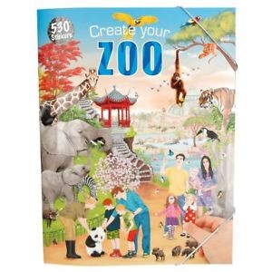 Create Your Zoo Colouring Book