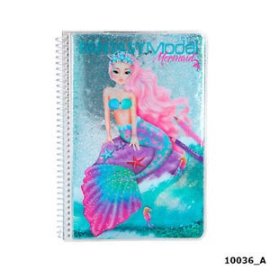 Colouring Book Mermaid Fantasy Model
