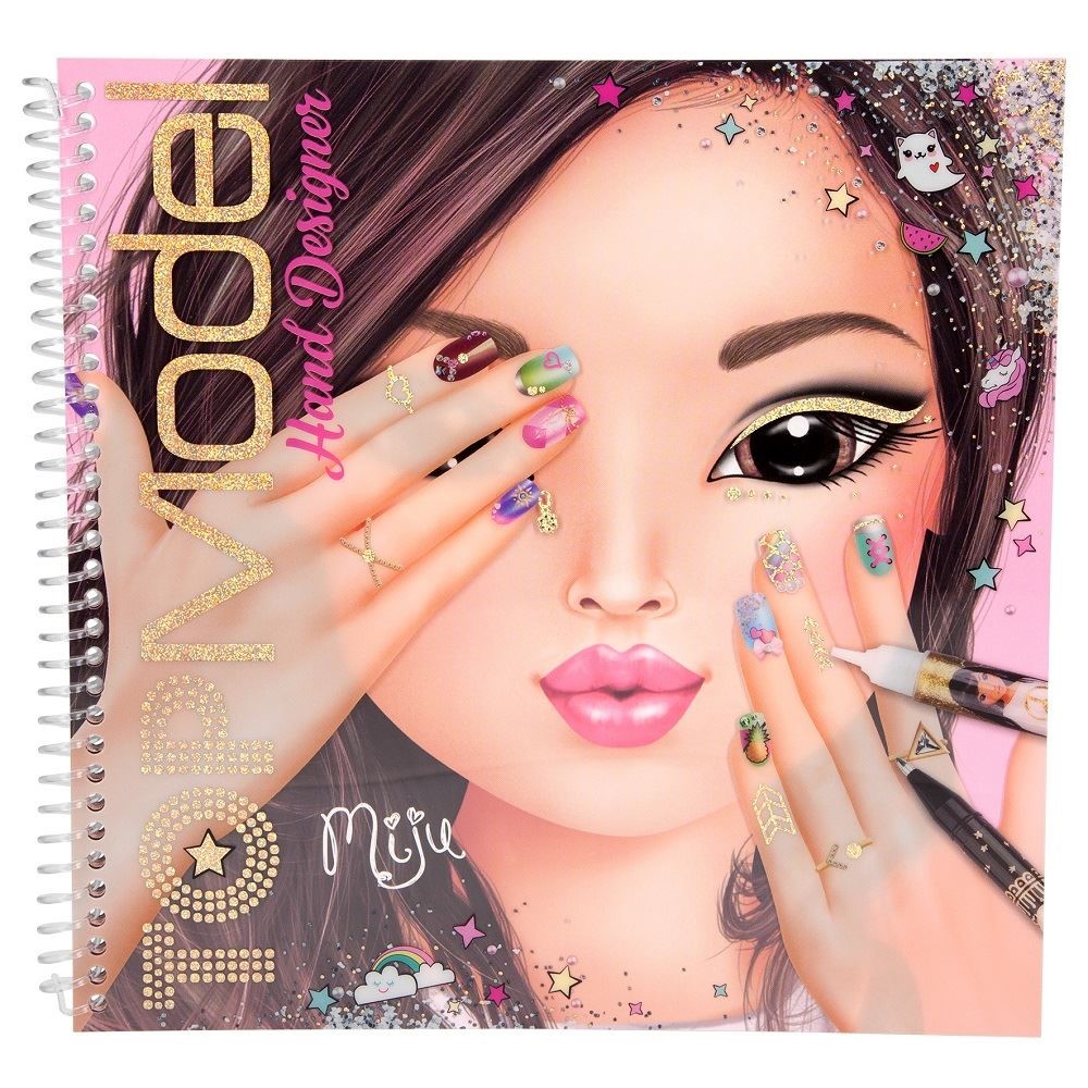 Top Model Create your Hand-Design Sticker Book
