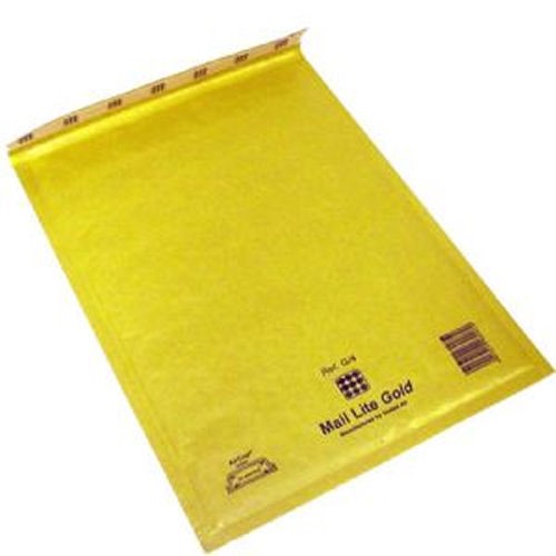 Envelope Padded H5 27cmX36cm Mail Lite Gold