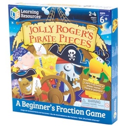 [5055506405069] Fraction Game Jolly Roger's Pirate Pieces Learning Resources
