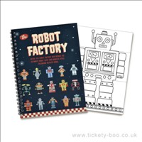 [5060262130322] The Robot Factory Colouring Book