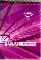 [5391505554897] Notebook A5 180Pg Elegance Top Spiral Sp-4897 Supreme