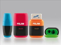 [8411574040156] Sharpener + Eraser Compact TouchDuo Milan