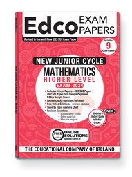 [9780861679645] O/S 2024 Edco Maths JC HL Exam Papers