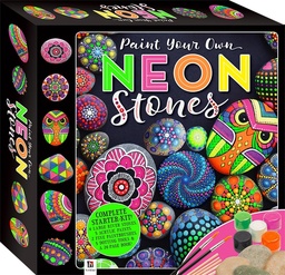 [9781488905858] Gift Boxpaint Neon Rock Painting