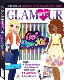 [9781488931512] Glamour Girl Gel Pen Kit