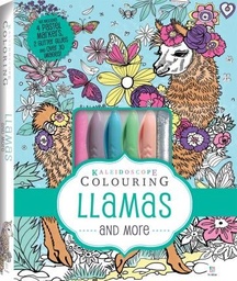 [9781488937132] Kaleidoscope Pastel Colouring Kit Llamas and More