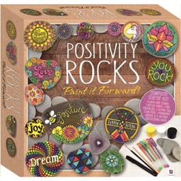 [9781488937354] Positivity Rocks Paint Set