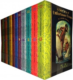[9783200328396] A Series of Unfortunate Events Complete Collection 13 Children Books Set