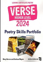 [9781913698942-used] Verse 2024 LC English HL - Poetry Skills Portfolio - (USED)