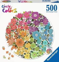 [4005556171675] Circle of colors-Flowers  500p