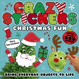 [9781801043267] Crazy Stickers Christmas Fun