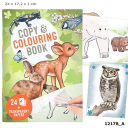 [4010070634650] Wildlife Copy & Colouring Book
