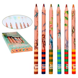 [4010070629953] Dino World Multi Colouring Pencils