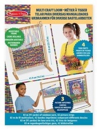 [0000772193818] Multi-Craft Weaving Loom Melissa and Doug