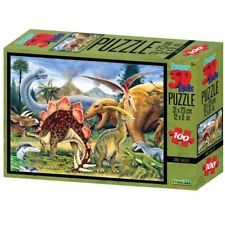 [0670889105051] Puzzle Dino Valley 3D 100 pieces (Jigsaw)