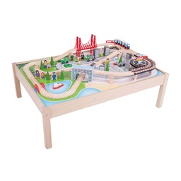 [0691621090459] City Train Set And Table