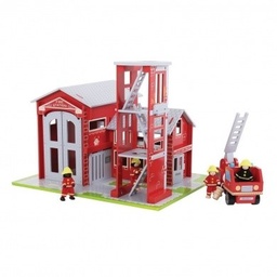 [0691621261279] Fire Station And Engine