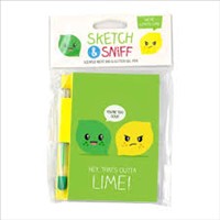 [0692046933116] Sketch and Sniff Lemon and Lime Notepad