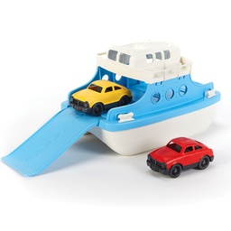 [0816409010386] Ferry Boat With Cars Bigjigs