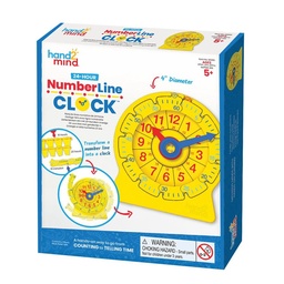 [0848850112784] 24 Hour Number Line Clock Learning Resources