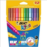 [3270220002758] DNU Felt Pens 12pk Kids Bic