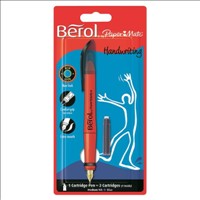 [3501170953464] Handwriting Pen Cartridge Blue Berol