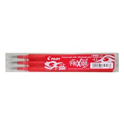 [4902505356063] Refills for Frixion Pen Red 0.7 3pk