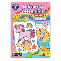 [5011863001405] Unicorns, Mermaids and More! Colouring Book (Orchard Toys)