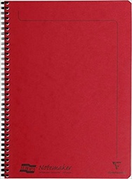 [5016196048684] Notepad A4 120pg 90g Europa Red