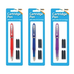 [5016873016586] Cartridge Pen and 4 Cartridges, carded