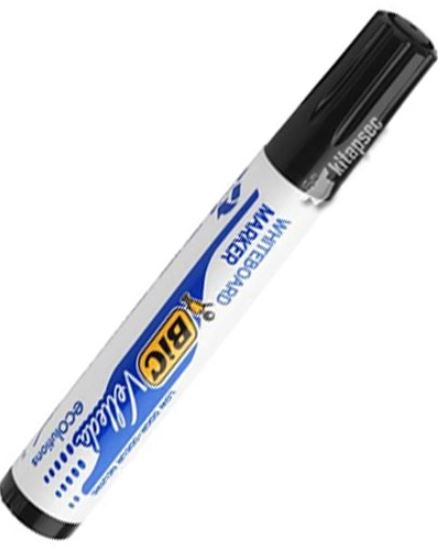 Whiteboard Marker Black Chisel Velleda Bic