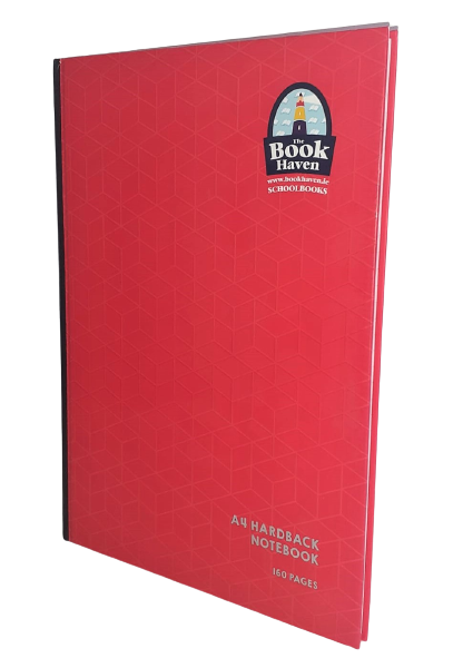 Hardback A4 (Red) Bh-1350 Book Haven