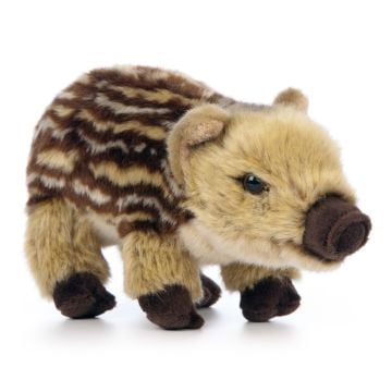 WILD BOAR PIGLET SOFT PLUSH TOY BY LIVING NATURE