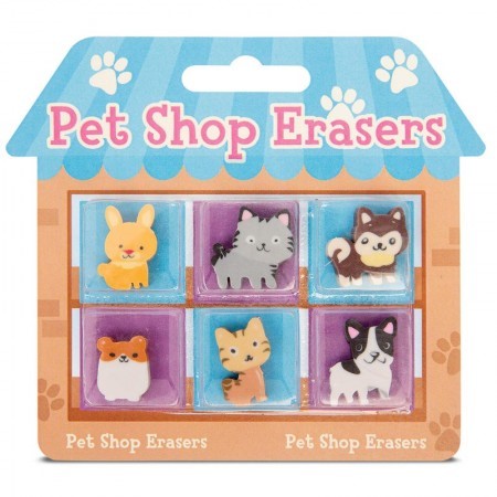 Pet Shop Erasers